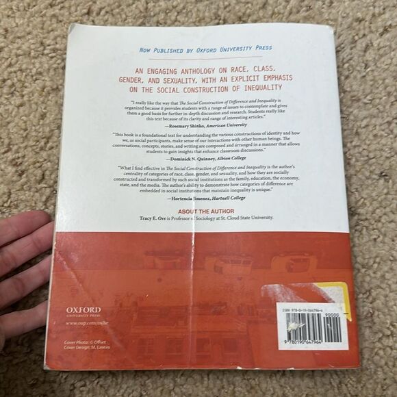 Social Construction of Difference & Inequality Textbook - Picture 2 of 4